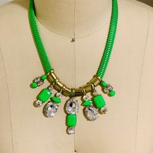 Statement Stone Bib Necklace